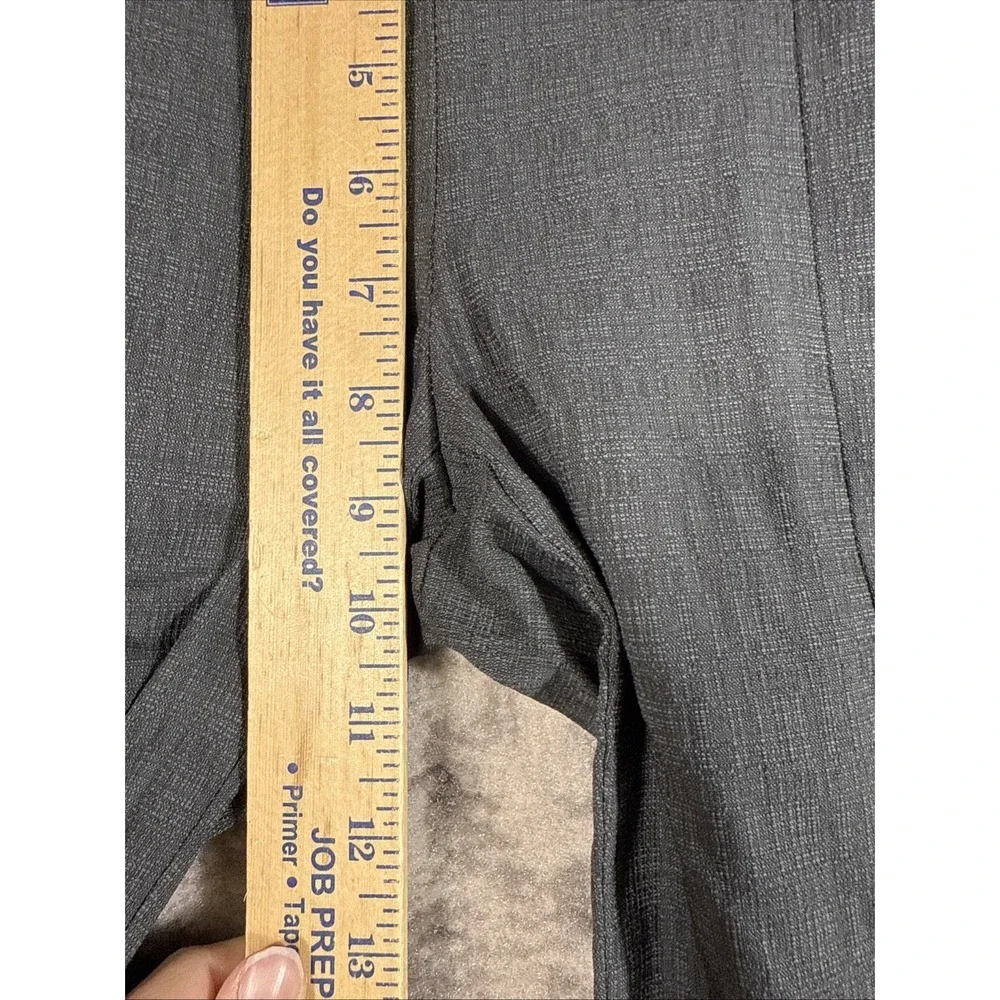 Corey Lynn Calter Pants Womens Size 0‎ Dark Gray Viscose Stretch Straight Hippie